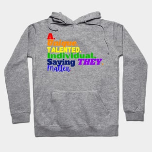 Autism Awareness Rainbow Tee Shirt Hoodie